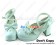 Mirror White Bow Crossing Straps Chunky Princess Lolita Shoes