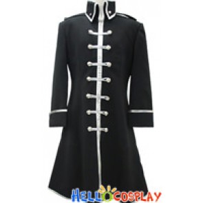 Gintama Cosplay Costume Silver Soul Long Coat