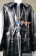 Kingdom Hearts Organization XIII 13 Cosplay Black Leather Coat Big Zipper