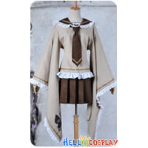 Vocaloid 2 Cosplay Rin Senbon Zakura Costume Uniform