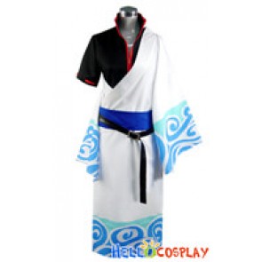 Gintama Cosplay Sakata Gintoki Costume Kimono