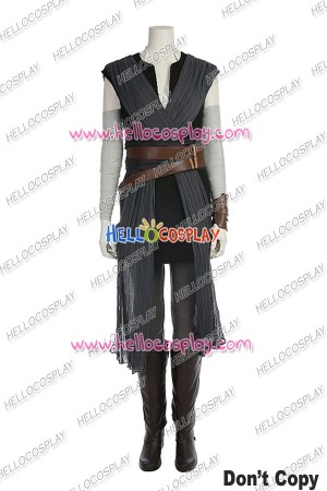 Star Wars: The Last Jedi Rey Cosplay Costume Full Set Uniform