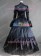Victorian Lolita Steampunk Corset Gothic Lolita Dress Black