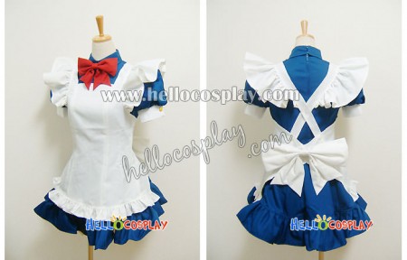 Battle Vixens Ikkitosen Cosplay Ryomou Shimei Maid Dress