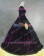 Victorian Lolita Reenactment Period Velvet Lace Gothic Lolita Dress