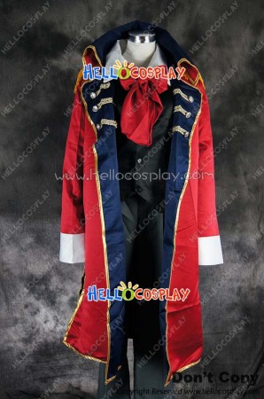 Axis Powers Hetalia APH Cosplay Spain Suit Uniform Costume