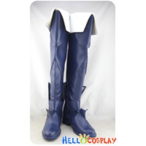 Fire Emblem Cosplay Shoes Lucina Blue Long Boots