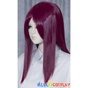 Purple Red 50cm Cosplay Straight Wig