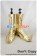 JoJo's Bizarre Adventure Cosplay Dio Brando Boots Golden