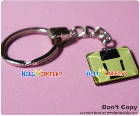 Dramatical Murder DMMD Cosplay Noiz Green Keychain Square