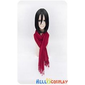 Attack On Titan Shingeki No Kyojin Mikasa Ackerman Cosplay Wig