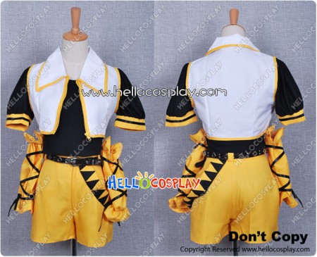 Vocaloid 2 Cosplay Secret Police 2 Rin Kagamine Costume