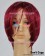 Free Iwatobi Swim Club Cosplay Rin Matsuoka Dark Red Wig