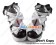 Princess Lolita Shoes Black White Chunky Ankle Strap Lace Bows Heart Shaped Buckles