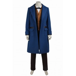Fantastic Beasts and Where to Find Them Newt Scamander Cosplay Costume