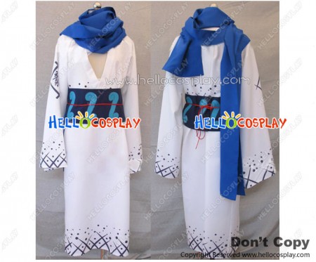 One Piece Cosplay Samurai Ryuma Costume Kimono