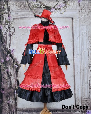 K Anime Cosplay Anna Kushina Costume Red Dress