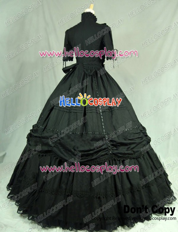 Velvet Victorian Ball Gown Costume - Stagecoach Jewelry