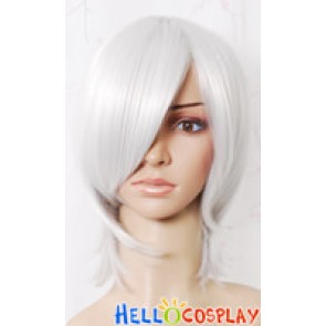 Smoke White 005 Short Cosplay Wig