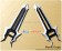 Ragnarok Online Cosplay Cross Assassin Eremes Guile Weapon Prop