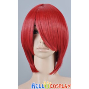 Red Cosplay Wig Short Layer Wig