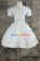 Gothic Lolita Cosplay Blue Sailor Dress Costume