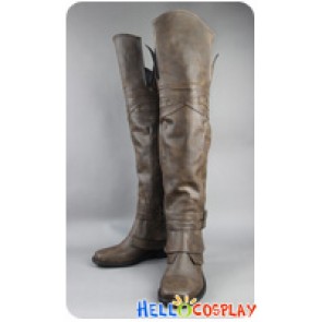 Assassin's Creed II Cosplay Ezio Auditore Light Brown Boots