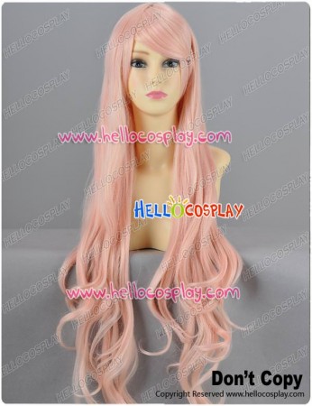 Powder Pink Cosplay Curly Wig