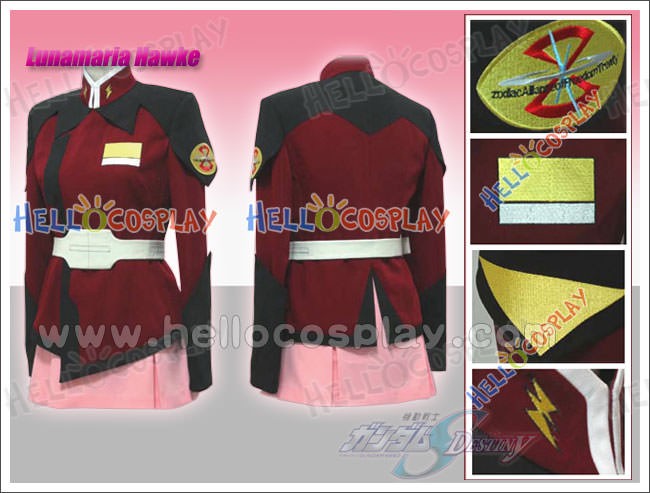 Gundam Seed Lunamaria Hawke Cosplay Costume Custom Made
