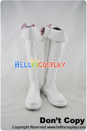 AKB0048 Cosplay Shoes Chieri Sono Boots White