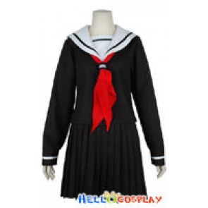 Hell Girl Ai Enma Cosplay Costume School Uniform