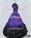 Civil War Southern Belle Ball Gown Violet Prom Lolita Dress