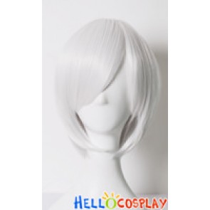Silver White 007 Short Cosplay Wig