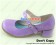 Mirror Purple Instep Strap Chunky Punk Lolita Shoes