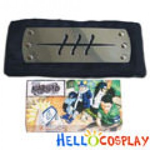 Naruto Cosplay Anti Ninja Amegakure Black HeadBand