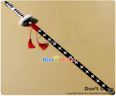 One Piece Cosplay Trafalgar Law Katana Sword Weapon Prop