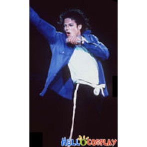 Michael Jackson Performance Blue Shirt