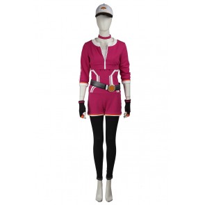 Pokemon GO Female Red Uniform Cosplay Costume