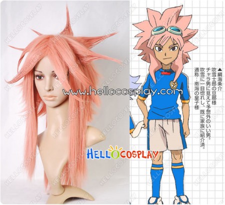 Inazuma Eleven Cosplay Jousuke Tsunami Wig