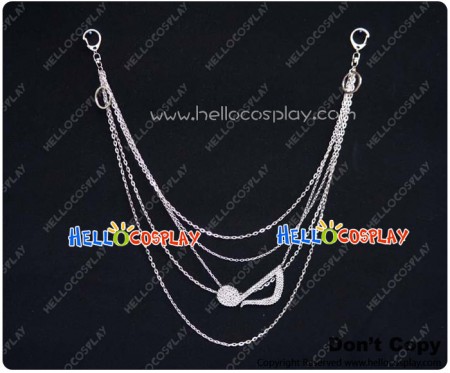 Majisuka Gakuen Cosplay AKB48 Yuko Oshima Musical Note Waist Chain