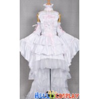Chobits Cosplay Costume Chi White Dress