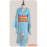 Puella Magi Madoka Magica Cosplay Madoka Kaname Kimono Costume