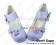 Matt Purple Bows Instep Strap Chunky Princess Lolita Shoes