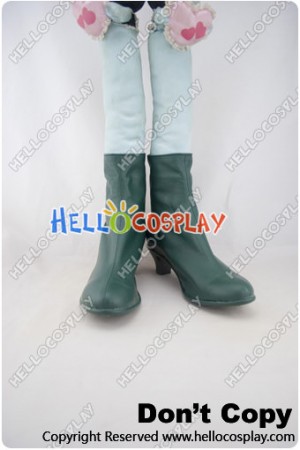 Vocaloid 2 Cosplay Shoes Megpoid Gumi Green Shoes