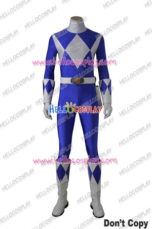 Mighty Morphin Power Rangers Tricera Ranger Dan Cosplay Costume 