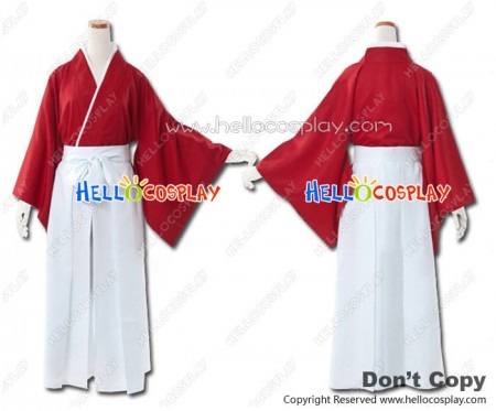 Rurouni Kenshin Cosplay Himura Kenshin Kimono Costume