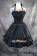 Gothic Lolita Dress Cosplay Costume Cute Black