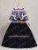 Civil War Victorian Tartan Ball Gown Reenactment Theater Clothes Lolita Dress Costume