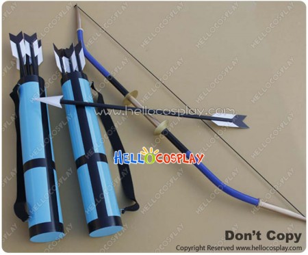 Samurai Warriors BASARA Cosplay Ranmaru Mori Bow Arrows Prop
