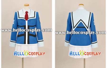 Zettai Karen Children Cosplay School Girl Uniform